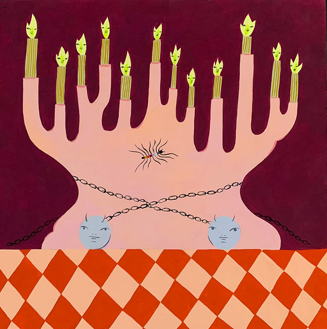 “Many Arms, Many Candles” by Estee Preda