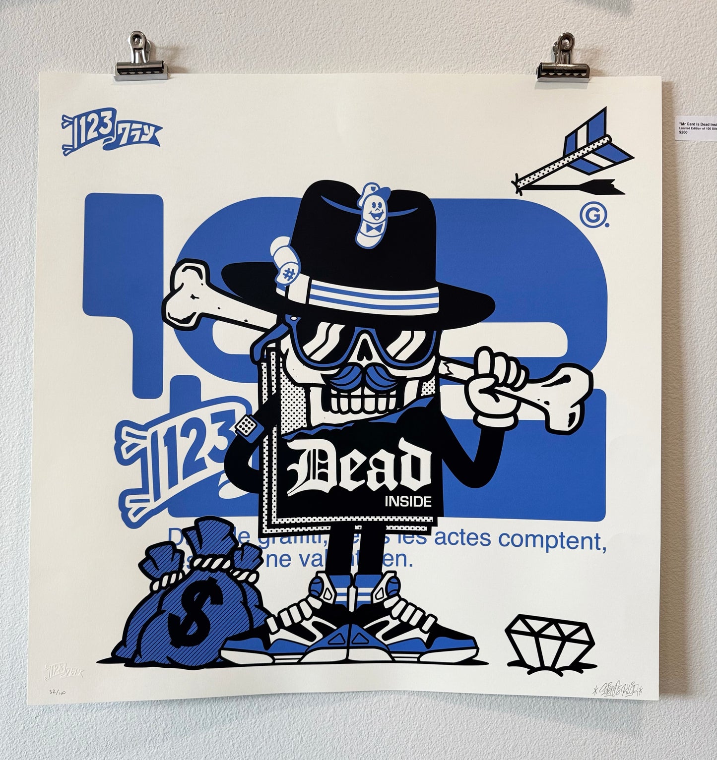 1123Klan Mr card is dead inside - PRINT