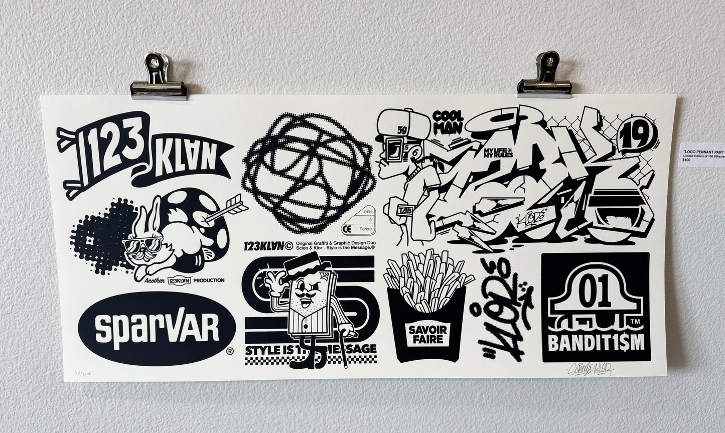 123Klan LOGO BBOY PART 2 - PRINT