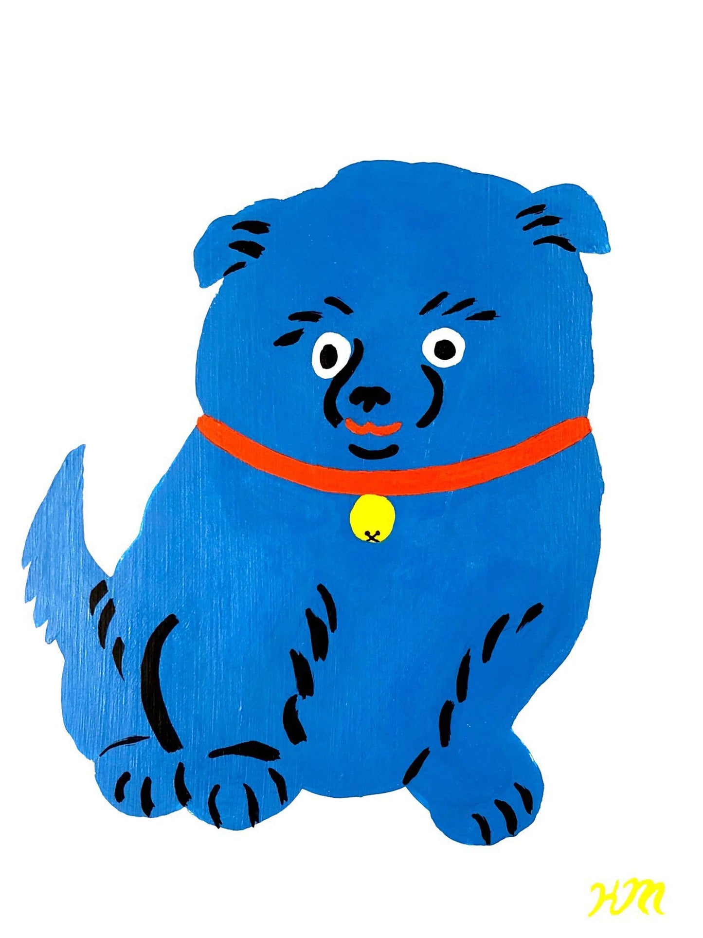Kristina Micotti Blue Puppy