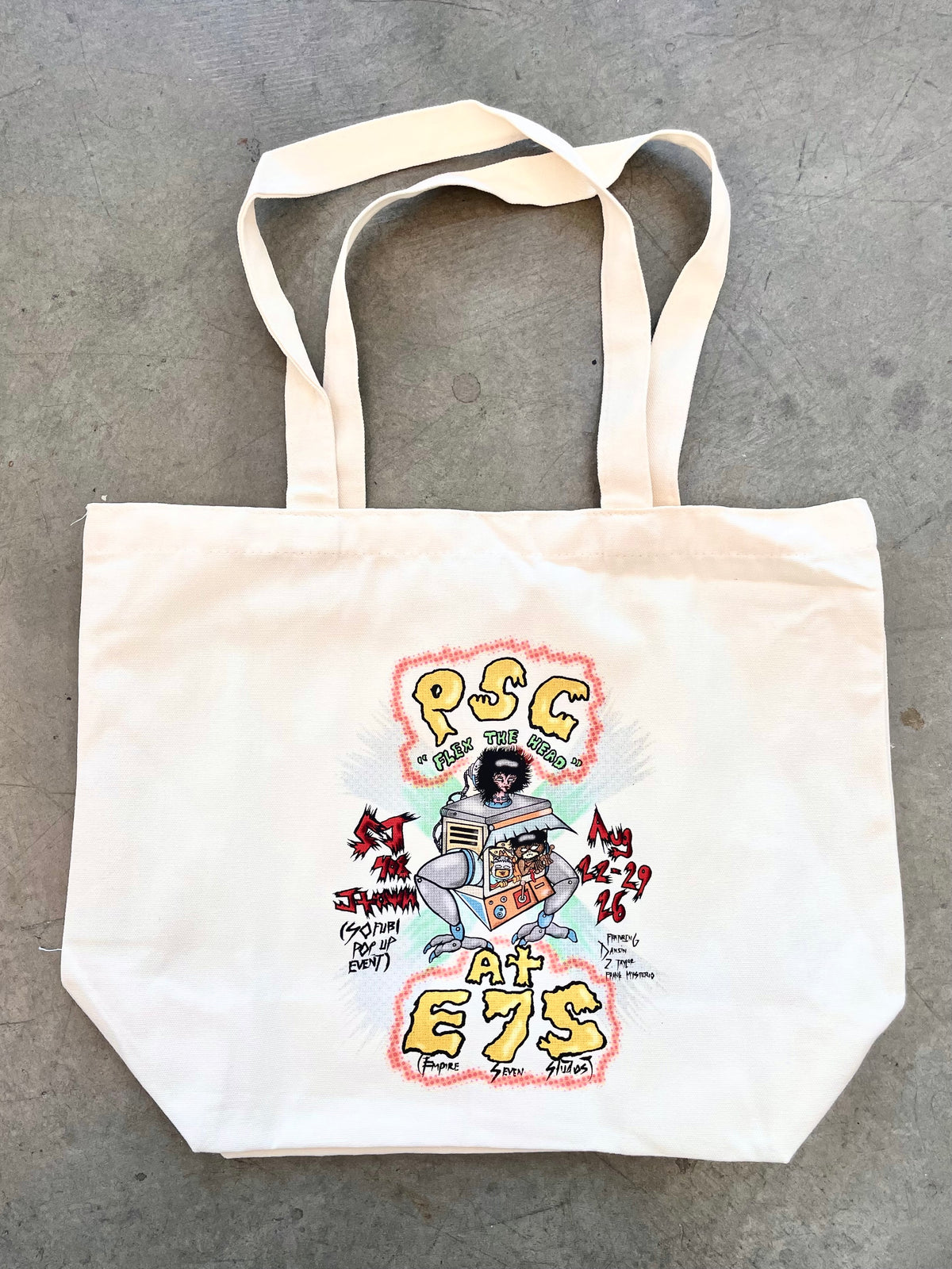 PSC "Flex The Head" Tote Bag