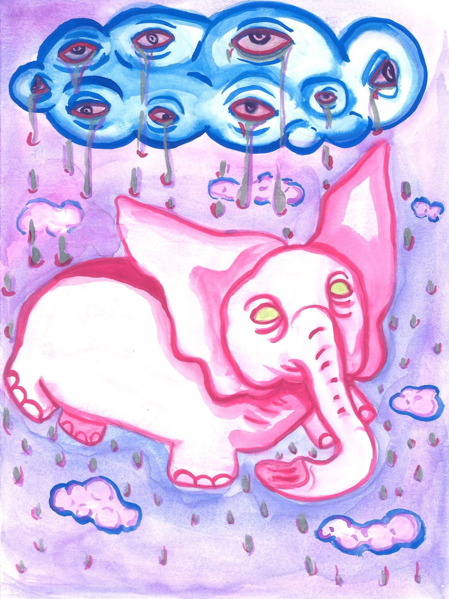 Cynthia Gonzalez "Pink Elephant"