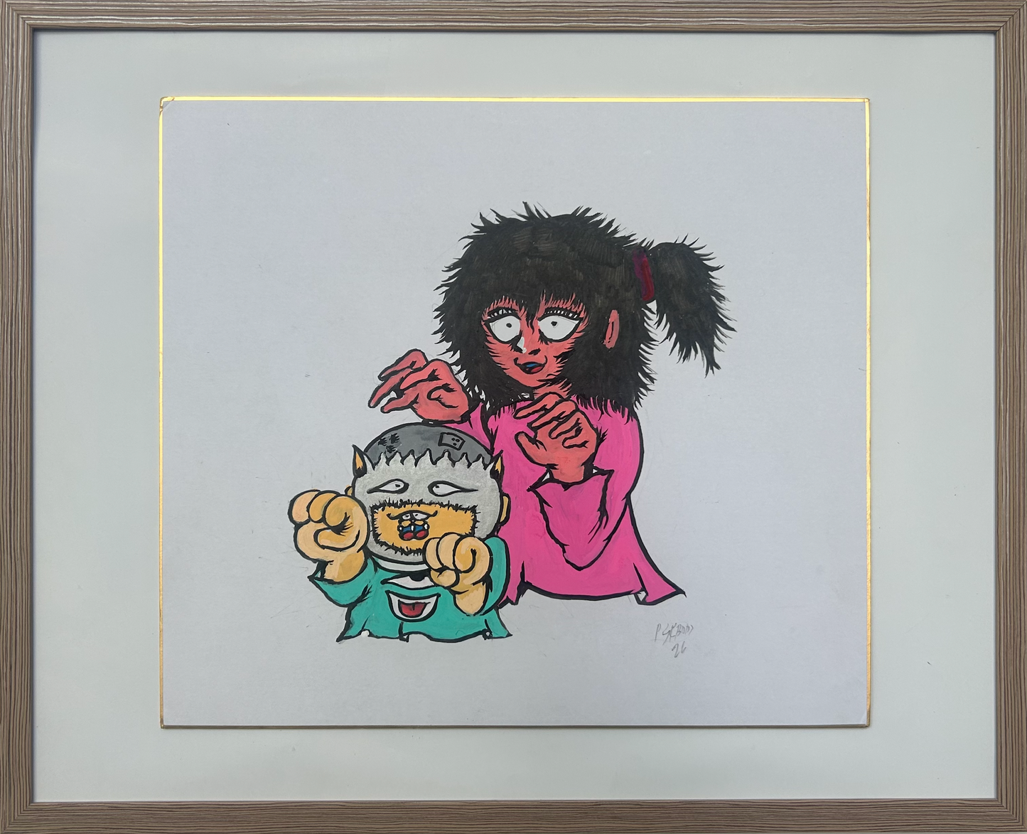 "Cat Lady and Jun Jun" by PSC