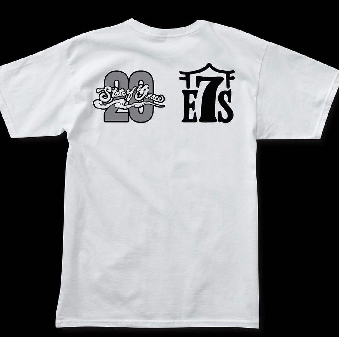 State of Grace x E7S collaboration tshirt