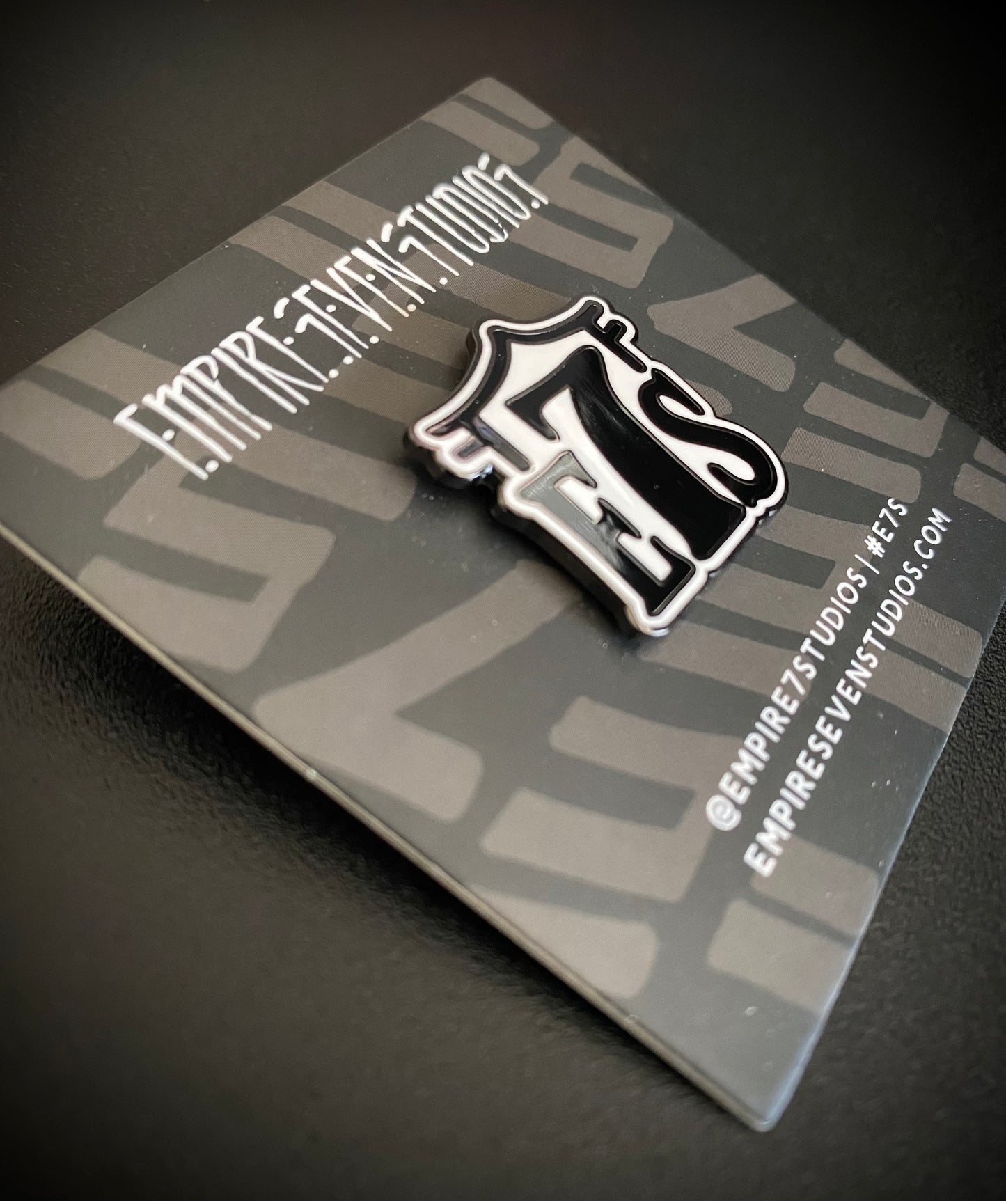 E7S Enamel pin