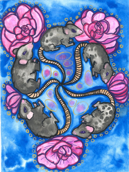 Cynthia Gonzalez "Blooming Rat King"