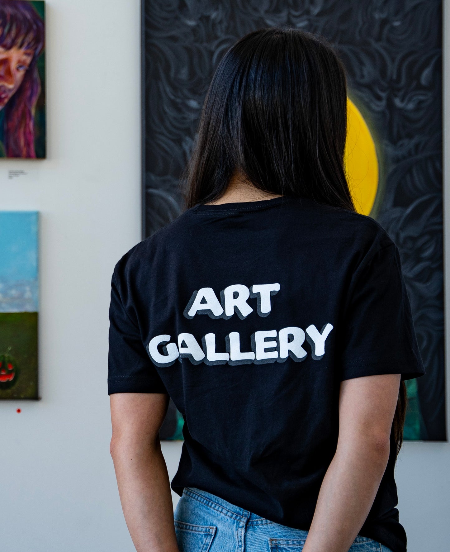 E7S Art Gallery Tshirt Unisex (Black)