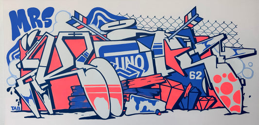123Klan Klor Graffiti letter 62