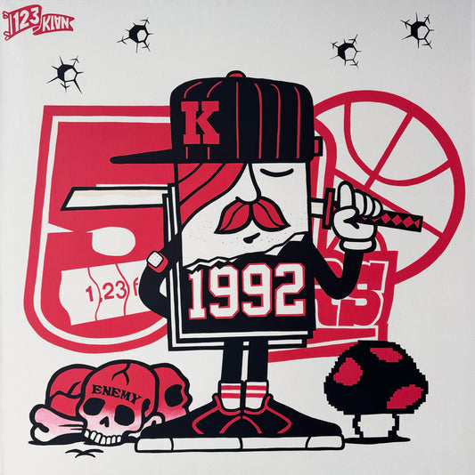 123Klan Mr Card 1992 Red