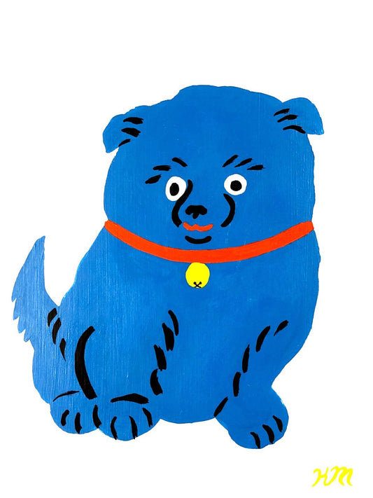 Kristina Micotti Blue Puppy