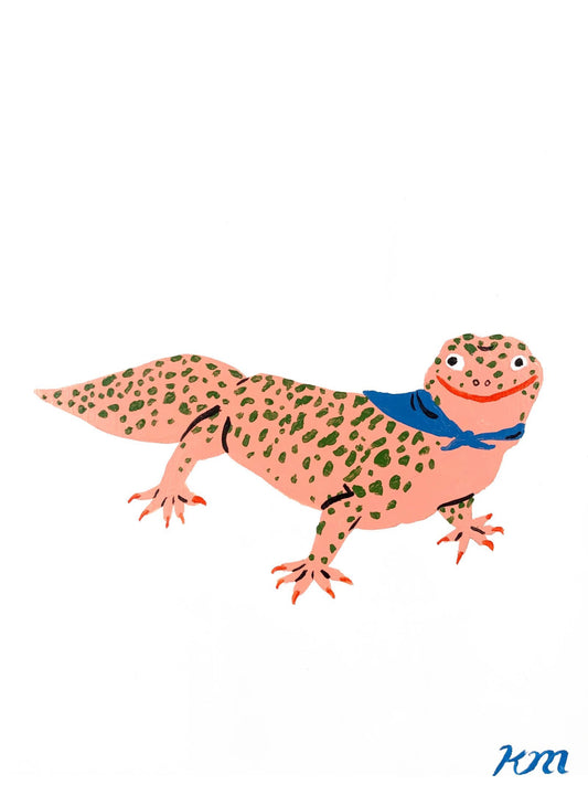 Kristina Micotti Leopard Gecko with Bandana