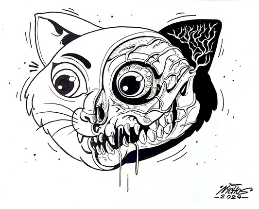 Kitty Head Anatomy by Nychos