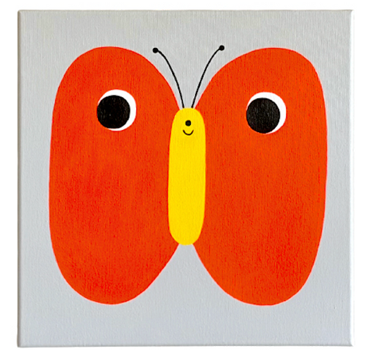 "Orange Buttafly" by J.Ma