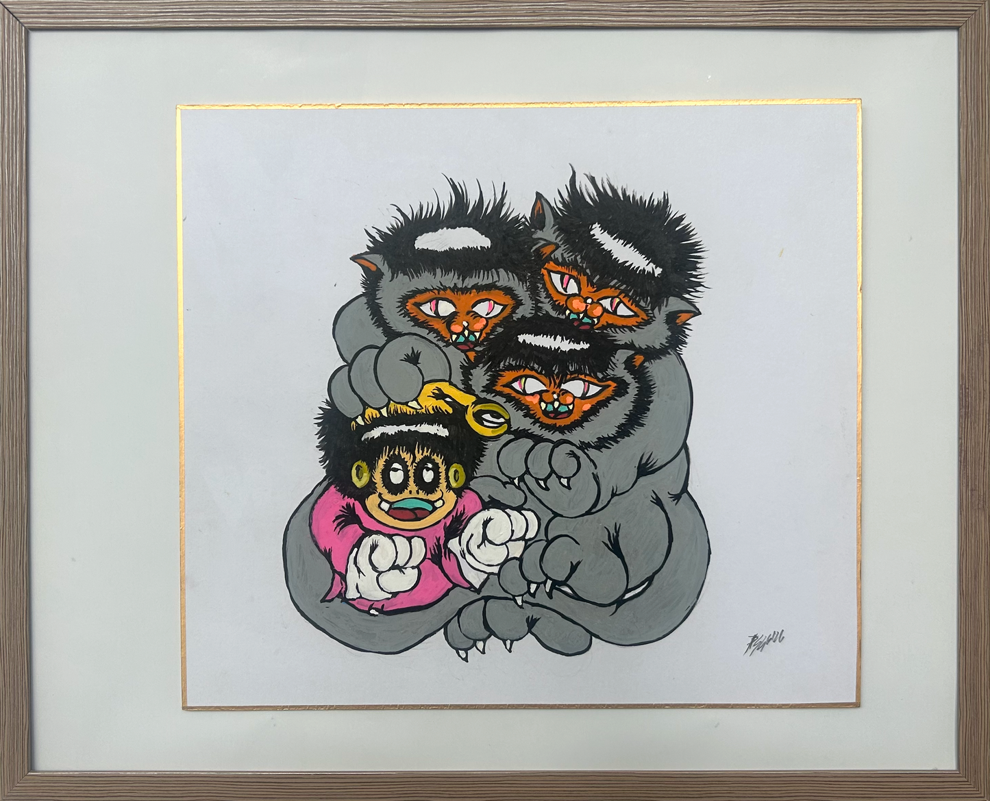 "3 Head Cat" by PSC