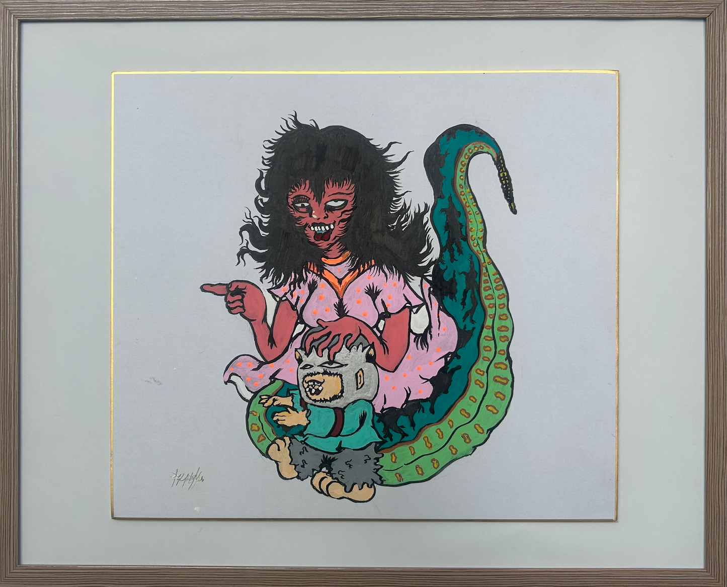 "Snake Lady and Jun Jun" by PSC